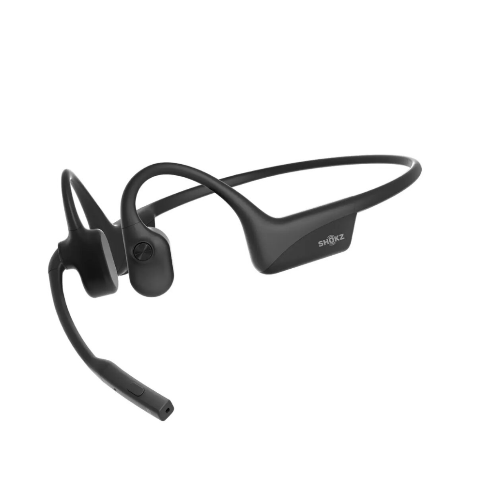 Headset Aftershokz OpenComm2 2025 Upgrade — wireless Bluetooth ear-hook