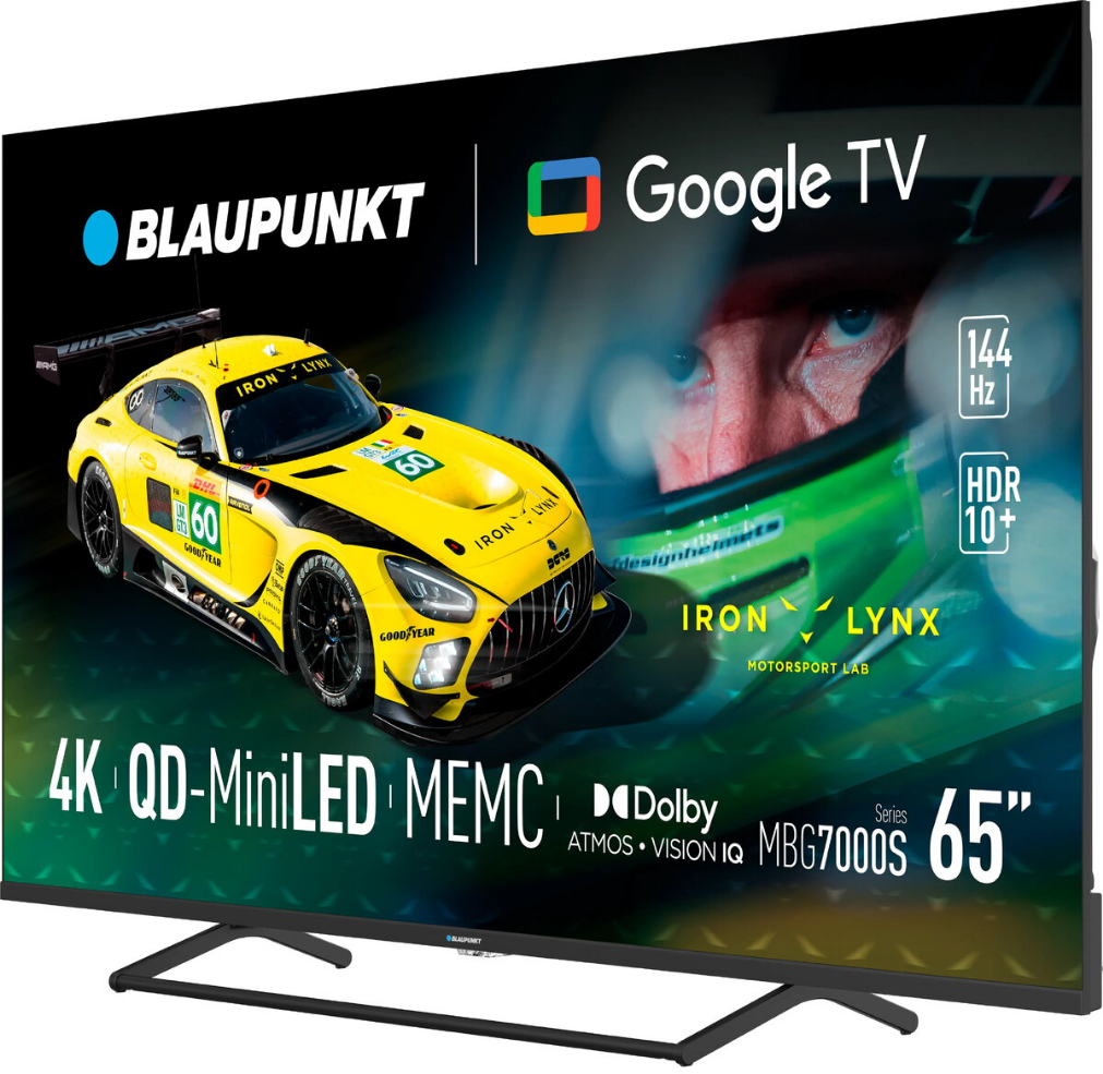 Television BLAUPUNKT 65MBG7000S 65" Mini LED Smart TV Google TV Black