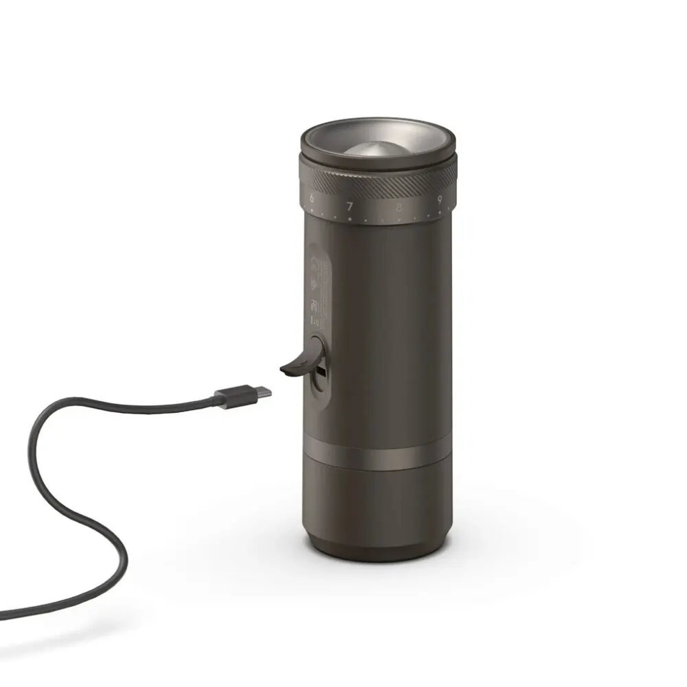 Burr coffee grinder OUTIN Outin Fino Black — conical burr