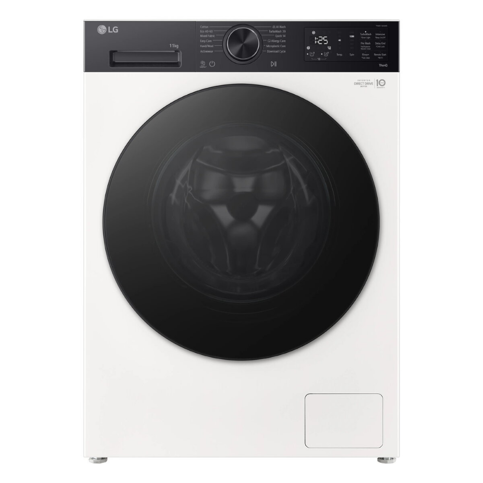 Front-load washing machine LG F4X5511THB — 11 kg capacity