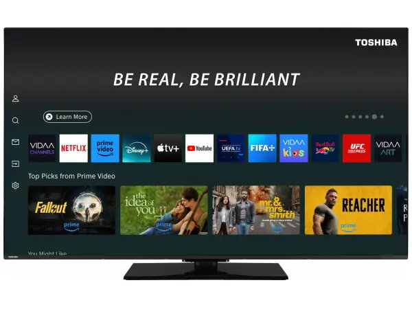 Toshiba 65QV3F63DG 65" (165.1 cm) 4K Ultra HD DLED Smart TV