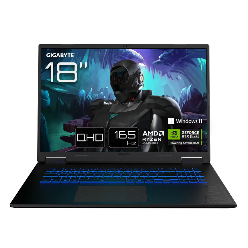 Laptop GIGABYTE GAMING A18 3WHK3DEC64SH — AMD Ryzen 7 260