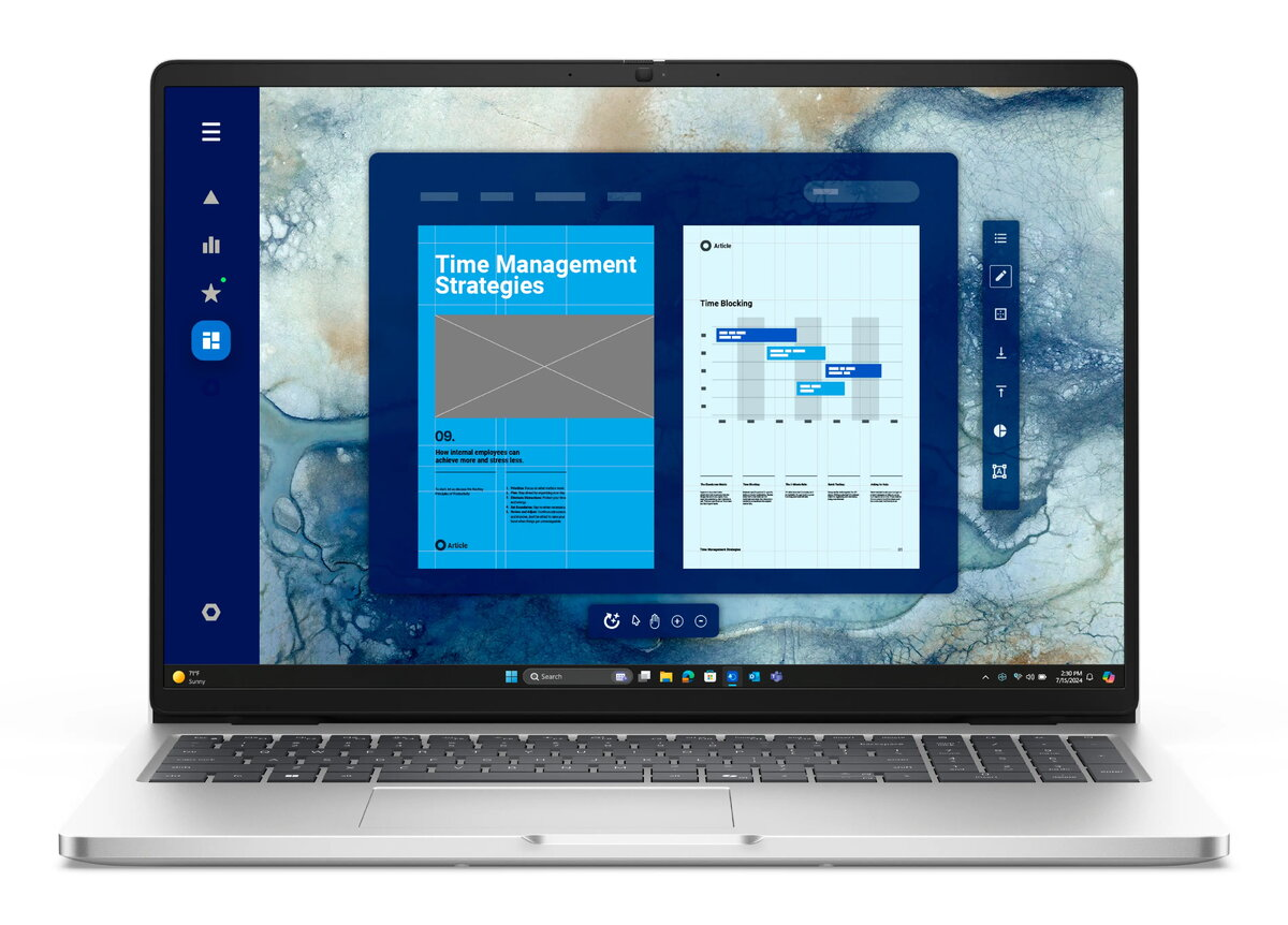 Laptop Dell Pro 16 PC16250 — Intel Core Ultra 7 265U