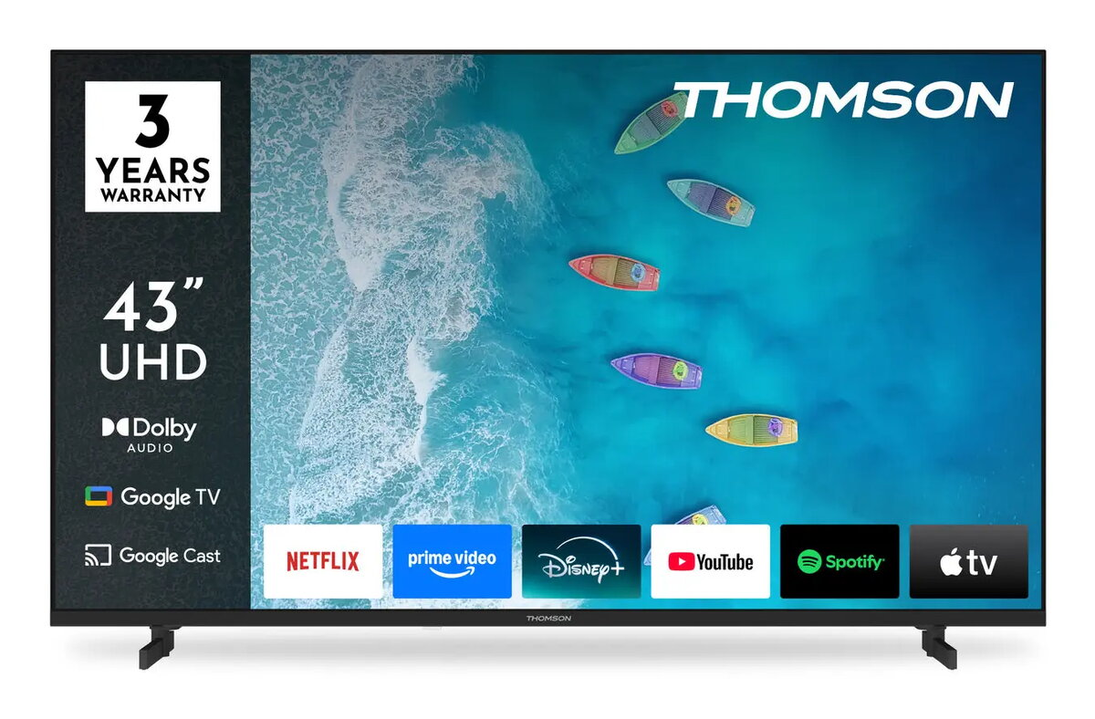 Thomson 43UG4S15 43" (109.2 cm) 4K Ultra HD LED Smart TV