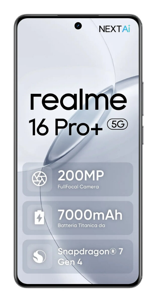Smartphone REALME realme 16 Pro+ 6.8" 5G Snapdragon 7 Gen 4