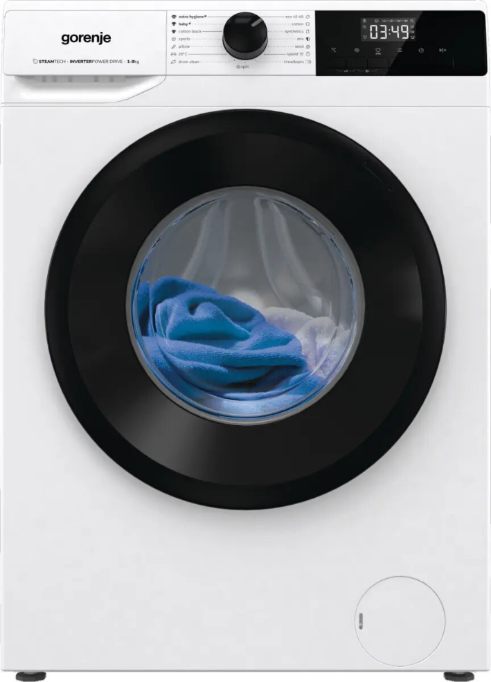 Front-load washing machine Gorenje WNHPI94A1PS – 9 kg
