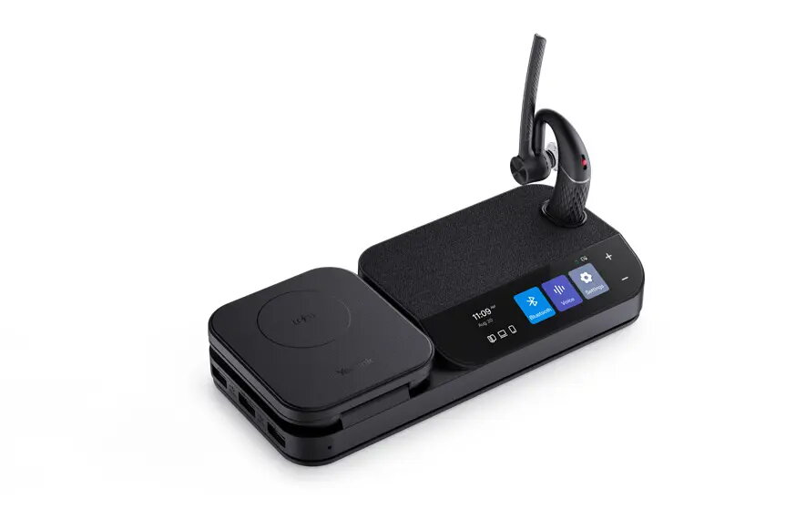 Headset Yealink BH71-WORKSTATION — Wireless Bluetooth in-ear for Office/Call Center