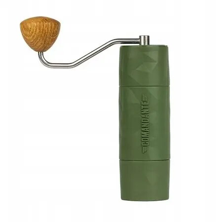 Manual Coffee Grinder COMANDANTE X25 Trailmaster Forest – hand grinder with stainless steel burrs