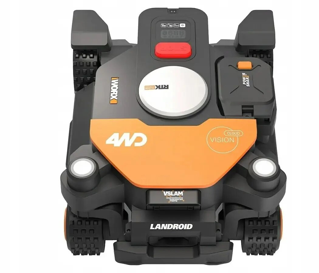 Robot lawn mower WORX Landroid Vision Cloud WR340E for up to 600 m²