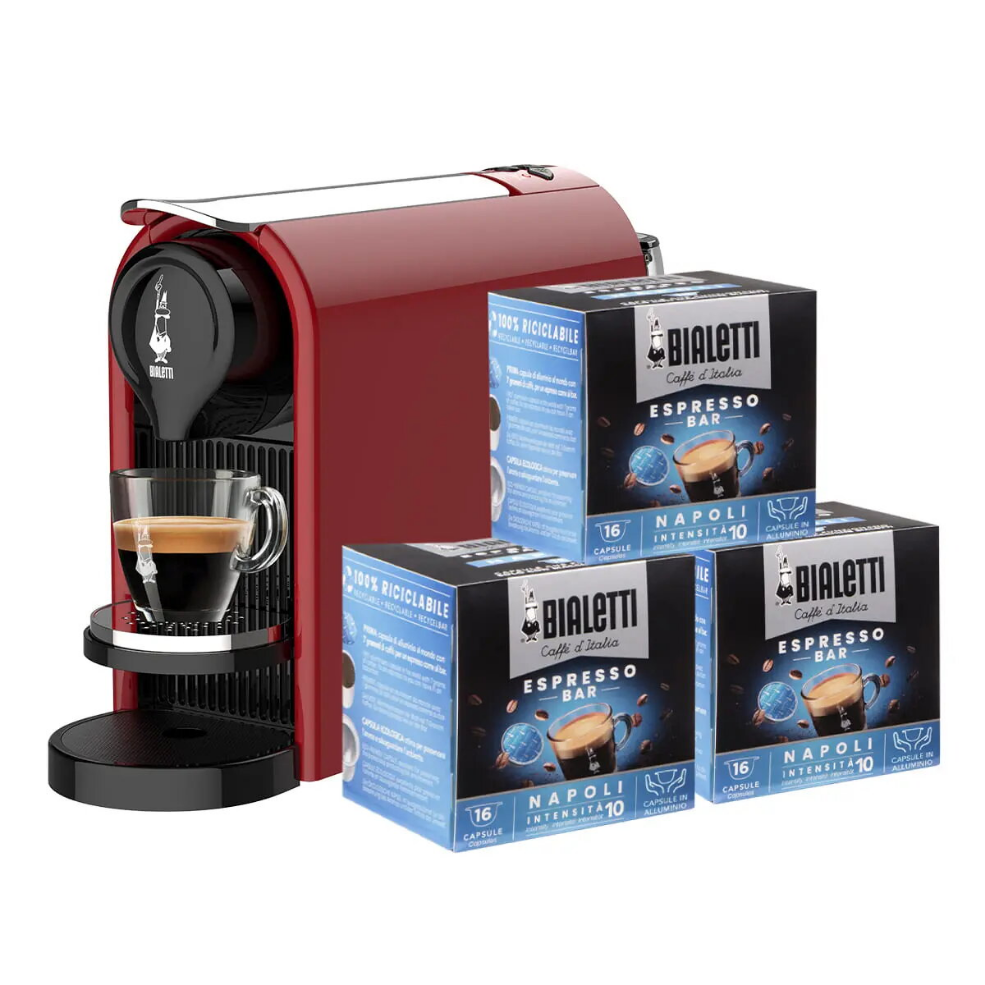 Capsule coffee machine BIALETTI Gioia Plus — semi-auto