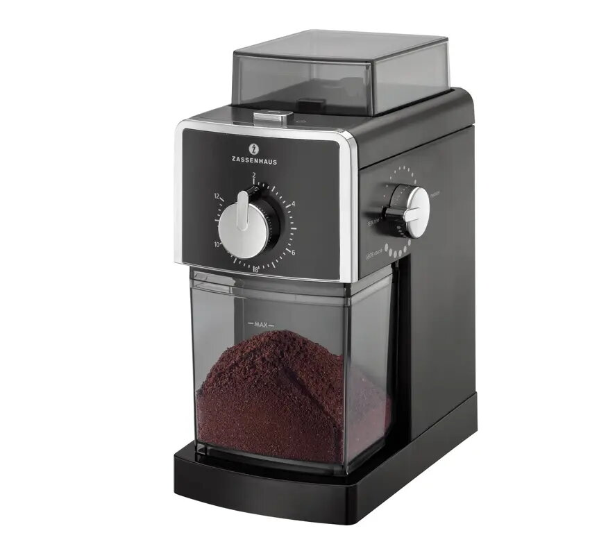 Manual coffee grinder Zassenhaus Kingston Black — weight 1.46 kg