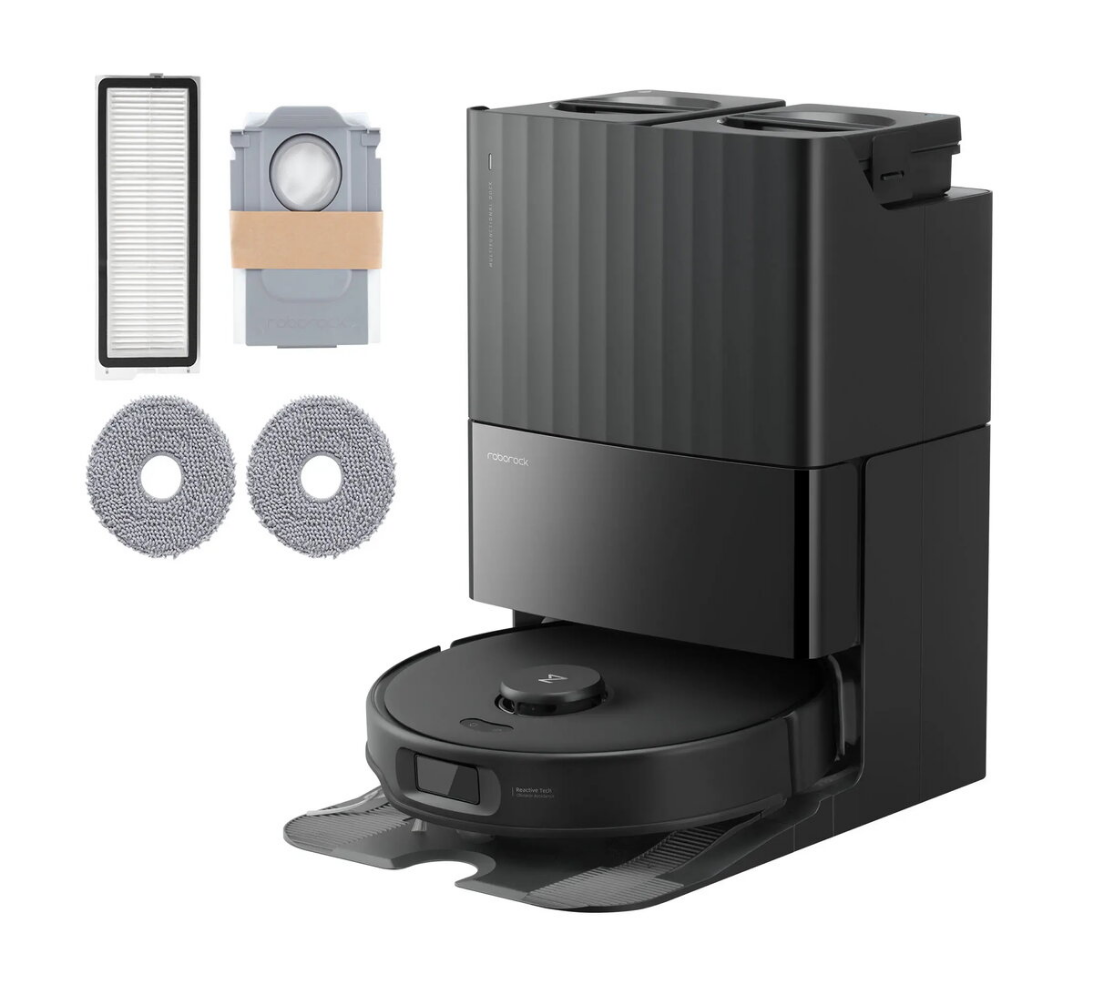 Robot vacuum cleaner Roborock Qrevo Edge 5V1 — bagless