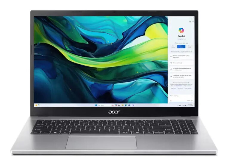 Laptop Acer Aspire Go 15 AG15-42P-R0QU — AMD Ryzen 5 7430U