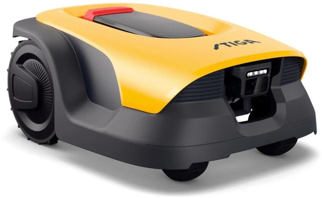 Robot lawn mower STIGA A 8v — cordless robotic mower with Vista system
