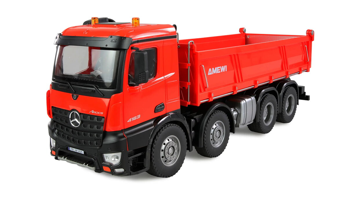 Amewi Mercedes Arocs 8x4/4 Dump Truck RC Model 1