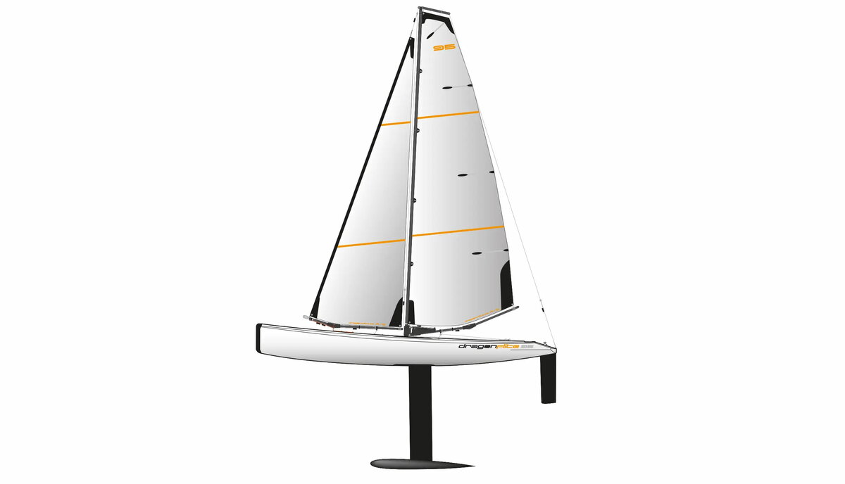 Amewi DragonFlite 95 Radio-Controlled RC Boat with Electric Engine